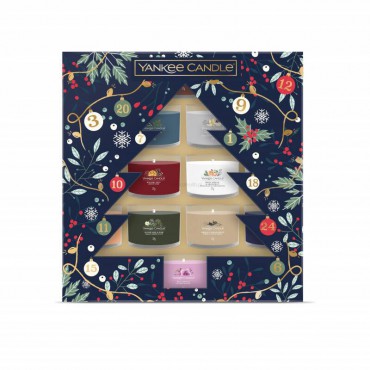 Countdown To Christmas - 12 x Mini Kerzen Yankee Candle Geschenkset