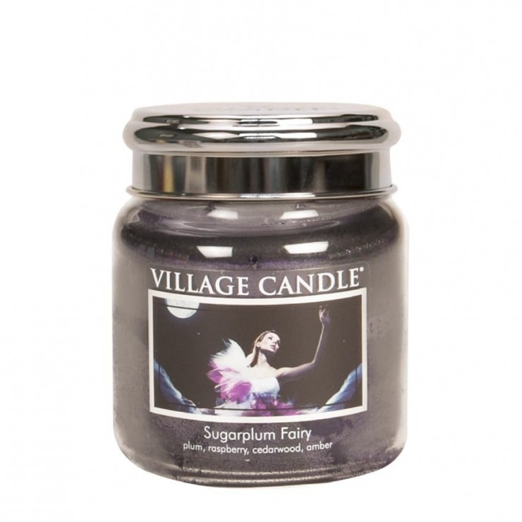 Kleine Sugarplum Fairy Village Kerze