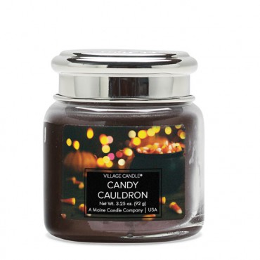 Kleine Candy Cauldron Village Kerze