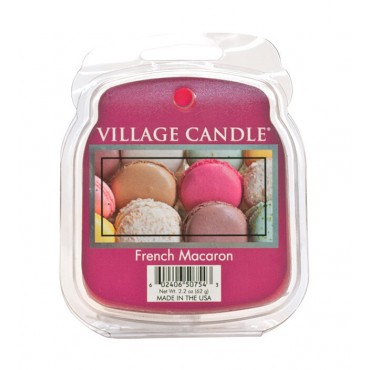 Französisch Macaron Village Kerzenwachs
