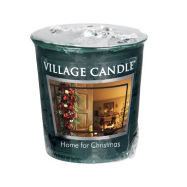 Home For Christmas Village Kerze Sampler