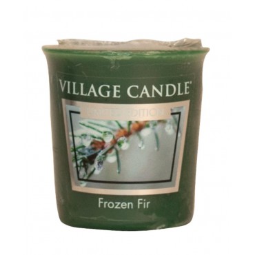 Frozen Fir Village Kerzensampler