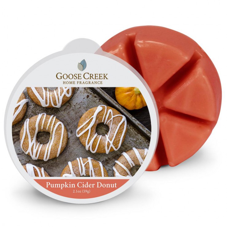 Goose Creek Kerze Kürbis Apfelwein Donut Duft Wachs