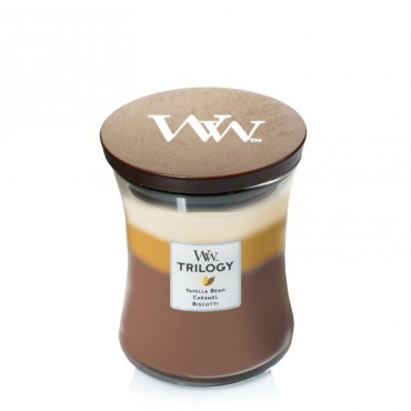Medium Cafe Sweets Woodwick Kerze