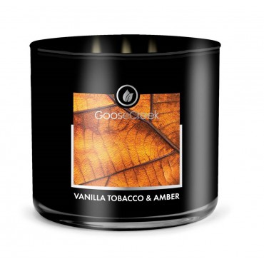 Becher FOR MEN Vanille-Tabak & Amber Goose Creek Kerze