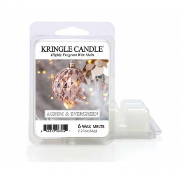 Kringle Kerze Aurum & Evergreen Duftwachs