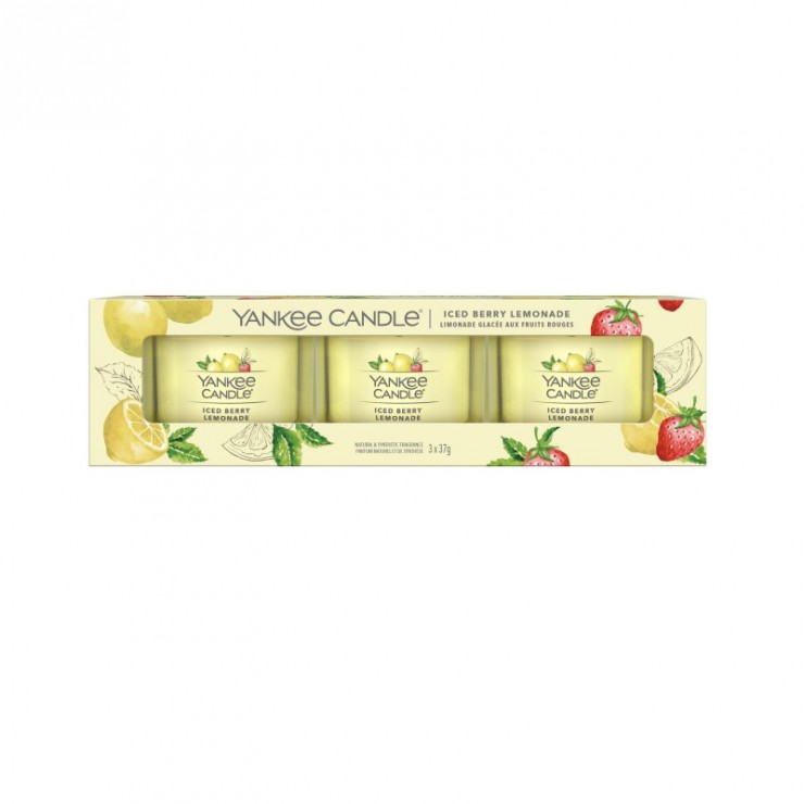Yankee Candle mini 3er Pack Eisbeeren-Limonade Kerze