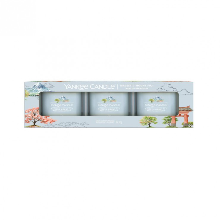 Majestic Mount Fuji mini 3er Pack Kerze Yankee Candle