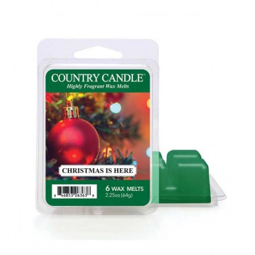Christmas Is Here Country Candle Duftwachs