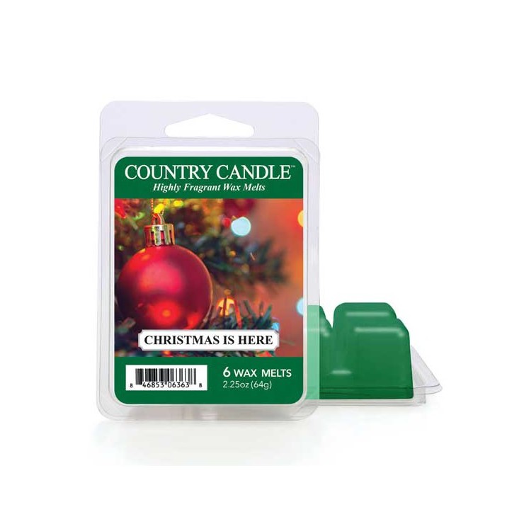 Christmas Is Here Country Candle Duftwachs