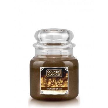 Medium Midnight Snow Country Kerze