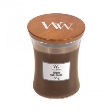 Woodwick Humidor Medium Kerze