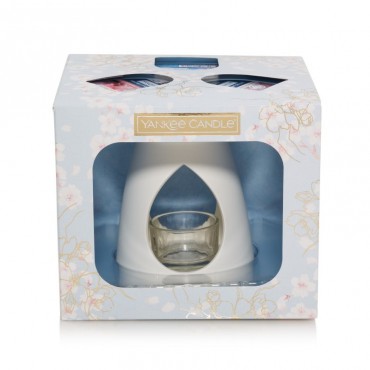 Sakura Blossom Festival - Kamin-Geschenkset + 3 Yankee Candle Duftwachse