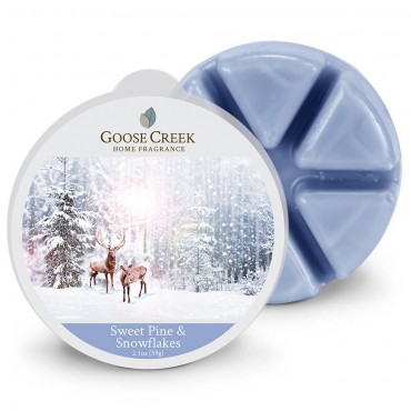 Sweet Pine & Snowflakes Duftwachs von Goose Creek Candle