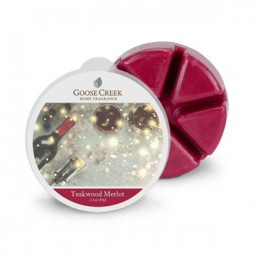 Goose Creek Kerze Teakholz Merlot Duftwachs
