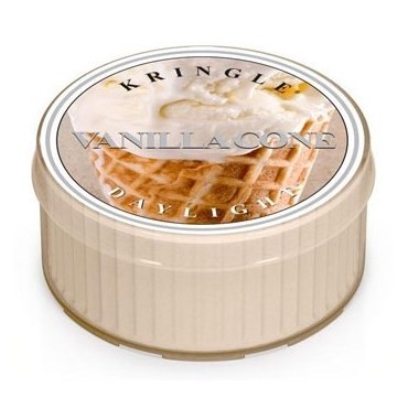 Vanilla Cone Kringle Kerze