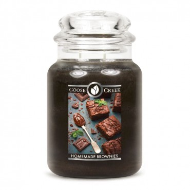 Große hausgemachte Brownies Goose Creek Kerze