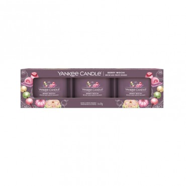 Yankee Candle mini 3er Pack Berry Mochi Kerze