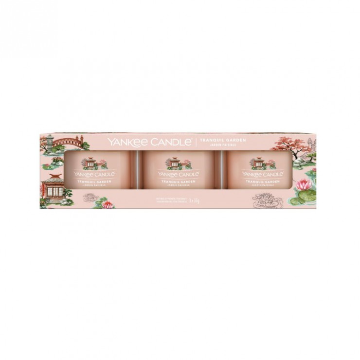 Tranquil Garden mini 3er Pack Kerze Yankee Candle