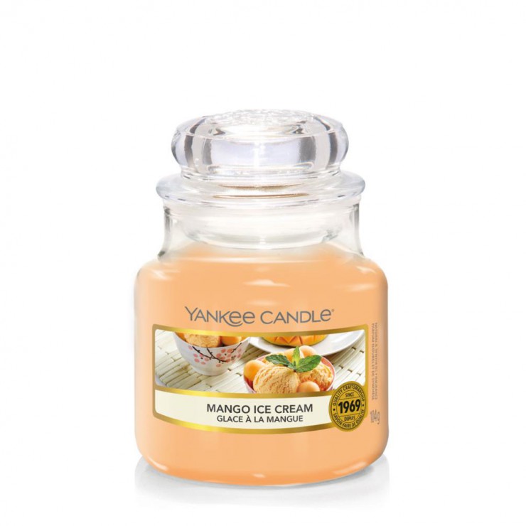 Kleine Mango-Eiscreme Yankee Kerze
