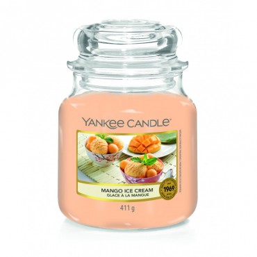 Medium Mango Eiscreme Yankee Kerze