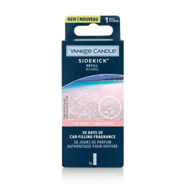 Sidekick Auto Lufterfrischer Nachfüllung Pink Sands Yankee Candle