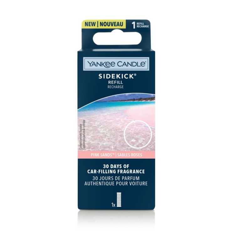 Sidekick Auto Lufterfrischer Nachfüllung Pink Sands Yankee Candle