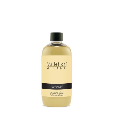Nachfüllpackung für Sticks 500 ml Honig & Meersalz Millefiori Milano