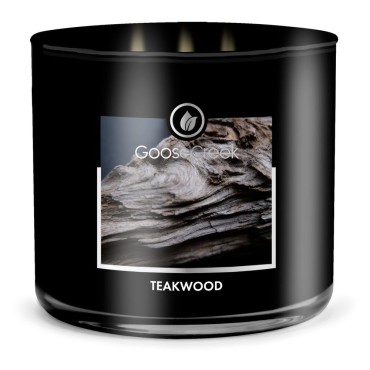 Becher FOR MEN Teakholz Goose Creek Kerze