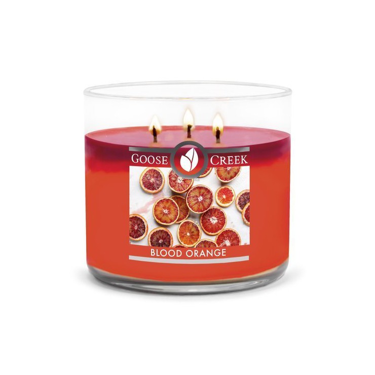 Becher Blutorange Goose Creek Kerze