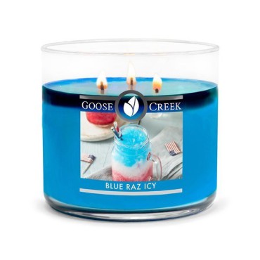 Becher Blau Raz Icy Goose Creek Kerze