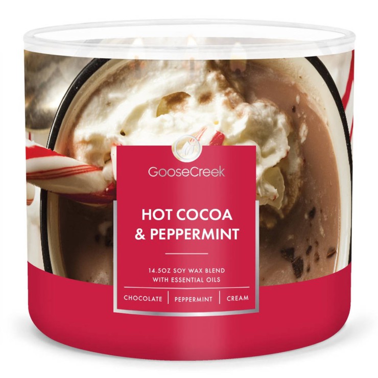 Tumbler Hot Cocoa & Peppermint Kerze von Goose Creek Candle
