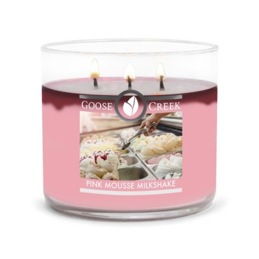 Becher Rosa Mousse Milkshake Goose Creek Kerze