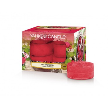 Teelicht Rote Himbeere Yankee Kerze