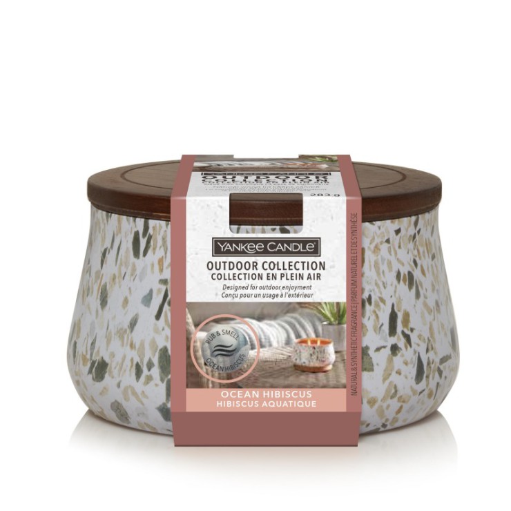 Ocean Hibiscus Outdoor Garten Kerze von Yankee Candle