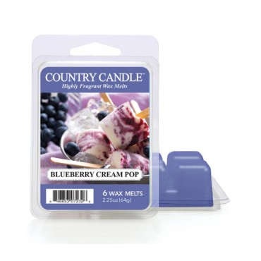 Blueberry Cream Pop Country Kerze Duft Wachs