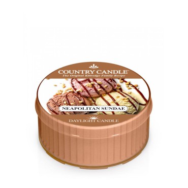 Tageslicht Kerze Neapolitan Sundae Land Kerze