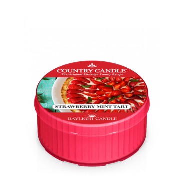 Tageslichtkerze Strawberry Mint Tart Country Kerze