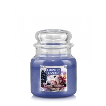 Medium Heidelbeere Creme Pop Land Kerze