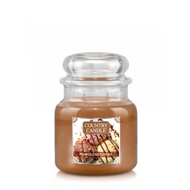 Land Kerze Neapolitan Sundae Medium Kerze