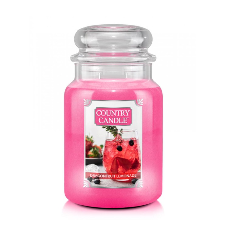 Große Dragonfruit Limonade Land Kerze
