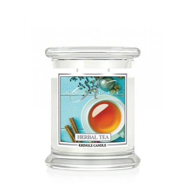 Mittlere Kräutertee-Kringel-Kerze