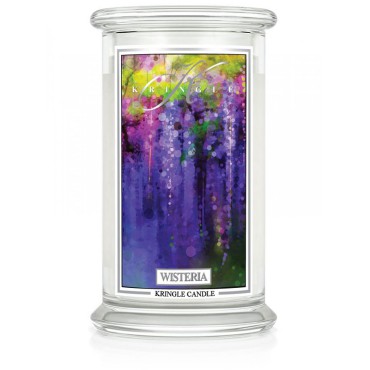 Große Wisteria Kringle Kerze