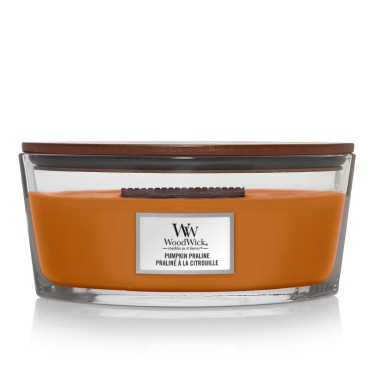 Hearthwick Kürbis Praline WoodWick Kerze