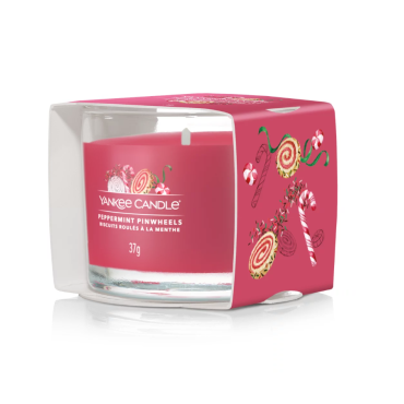 Yankee Candle mini Peppermint Pinwheels Kerze