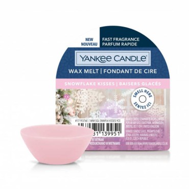 Snowflake Kisses Wachs von Yankee Candle