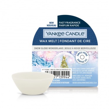 Schneekugel-Wunderland-Wachs von Yankee Candle