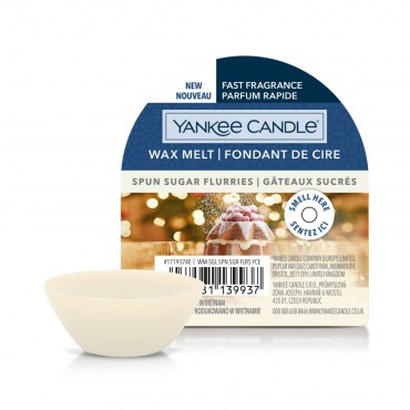 Spun Sugar Flurries Wachs von Yankee Candle