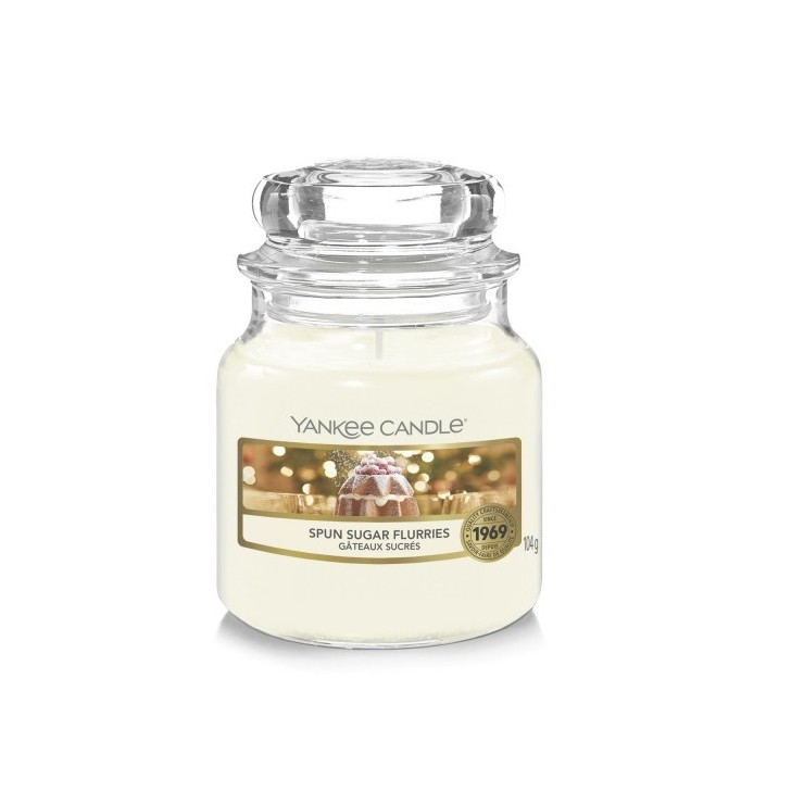 Kleine Kerze "Spun Sugar Flurries" von Yankee Candle