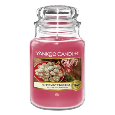 Yankee Candle große Peppermint Pinwheels Kerze